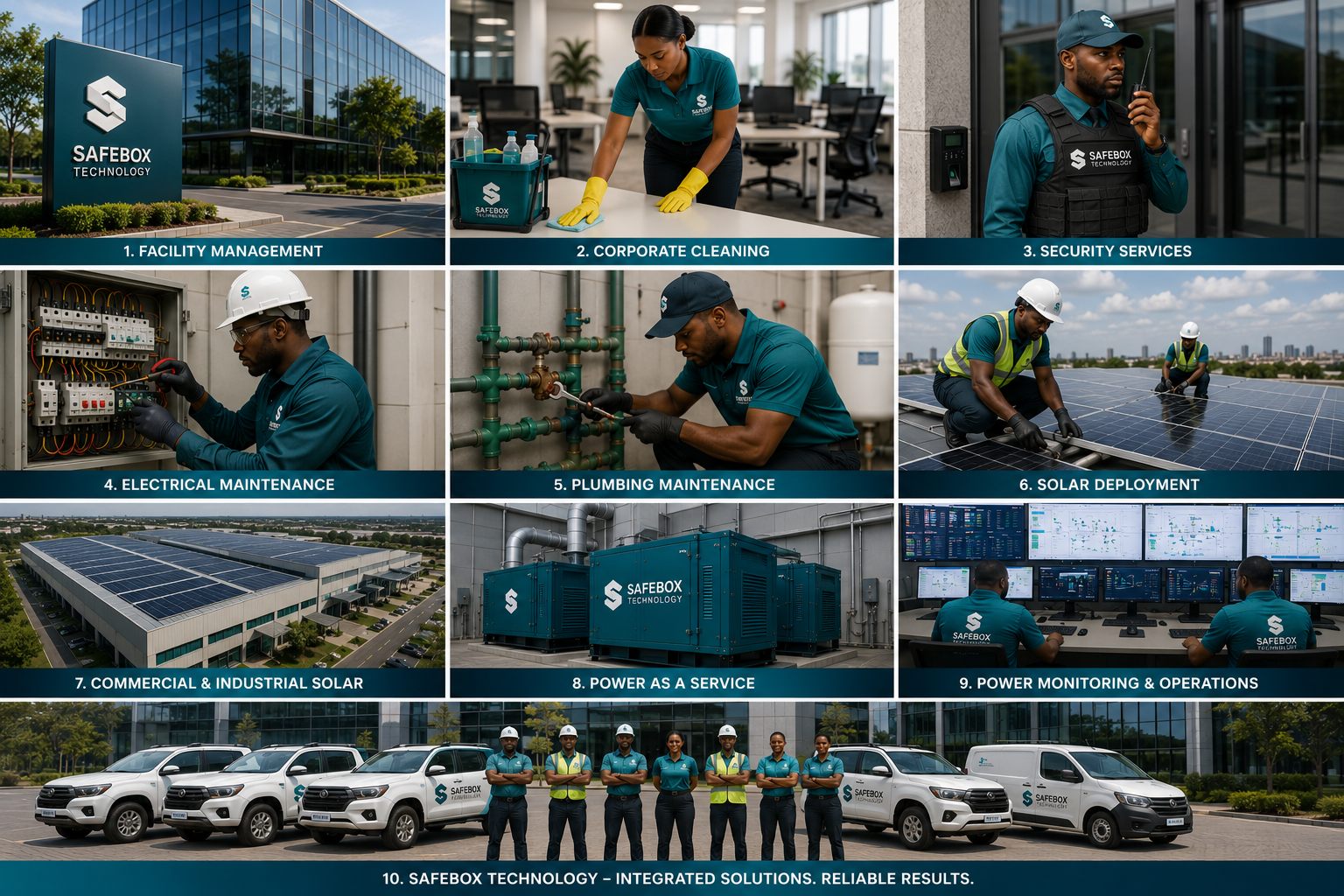 Safebox Technology Facility Management and Security Operations